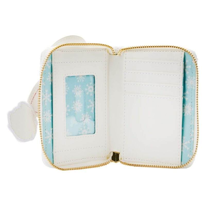 Кошелёк Mickey Mouse Sequin Snowman Zip Around Wallet
