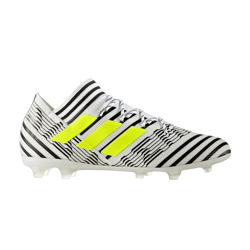 Krossovki-Adidas-Nemeziz-17.2-FG-White-Solar-Yellow