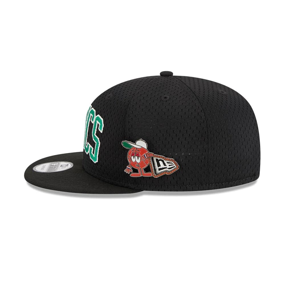 Бейсболка New Era Boston Celtics Post Up Pin 9FIFTY NBA Snapback Hat