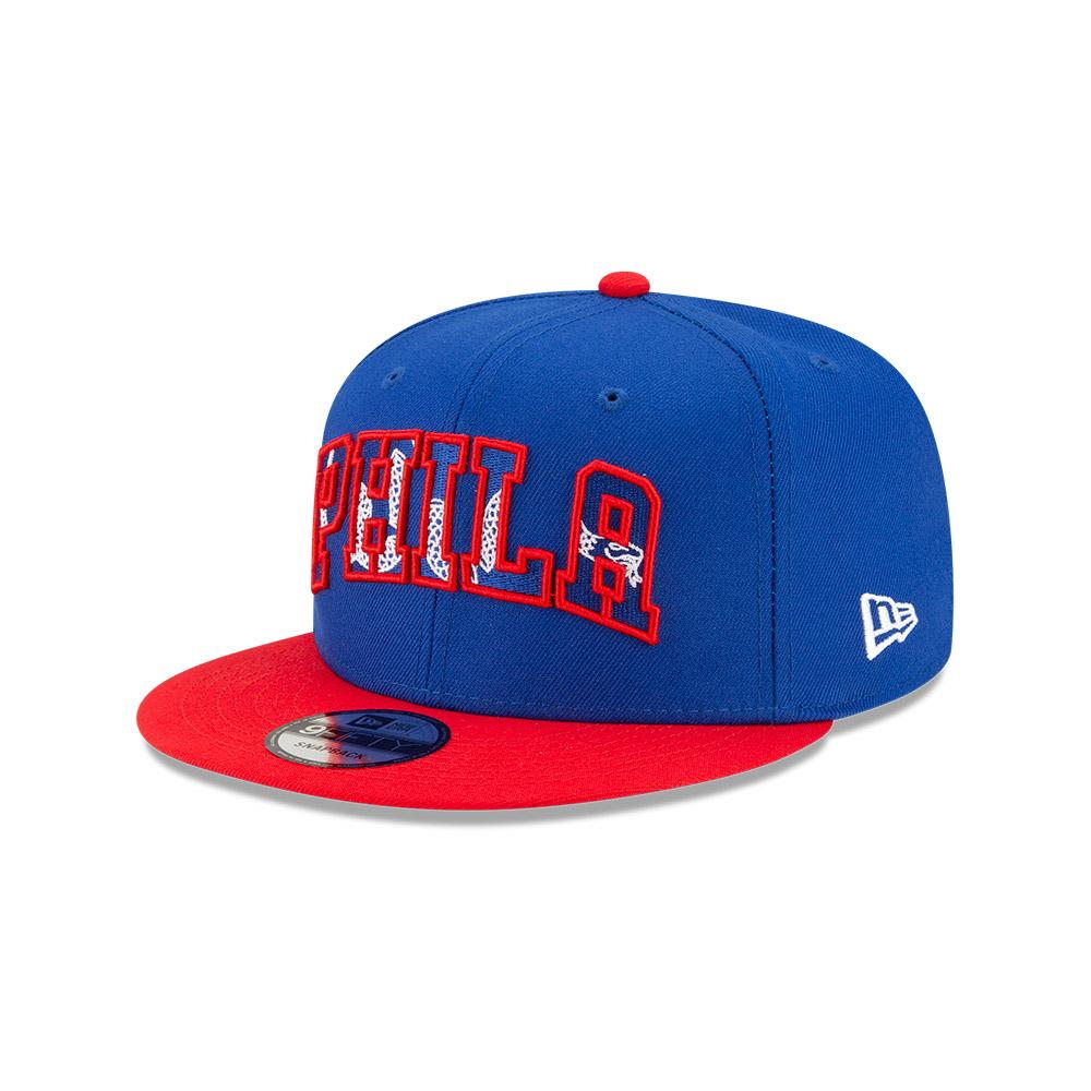Кепка New Era Philadelphia 76ers 9FIFTY 2021 Draft Edition NBA Snapback Hat