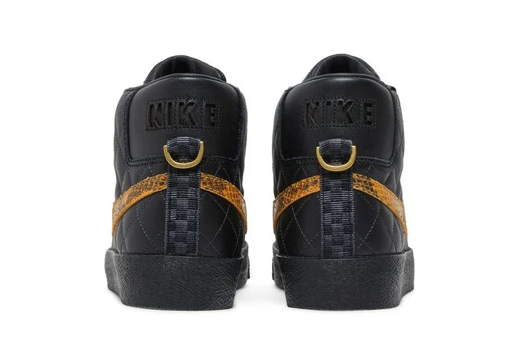 Кроссовки Supreme x Nike Zoom Blazer Mid QS SB 'Black Snakeskin'