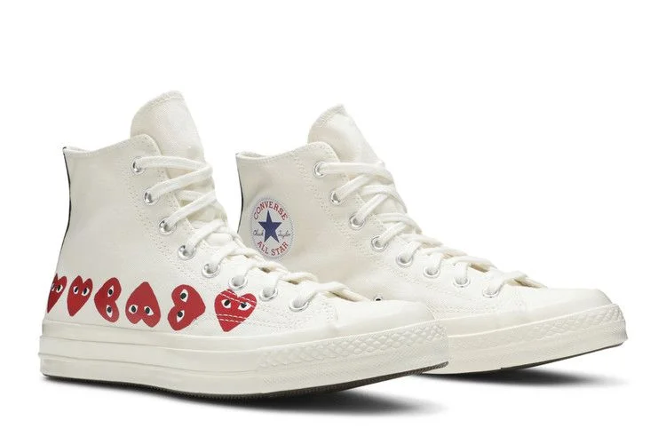 Krossovki-Comme-des-Garcons-Play-x-Converse-Chuck-70-Hi-Top-Multi-Heart-7