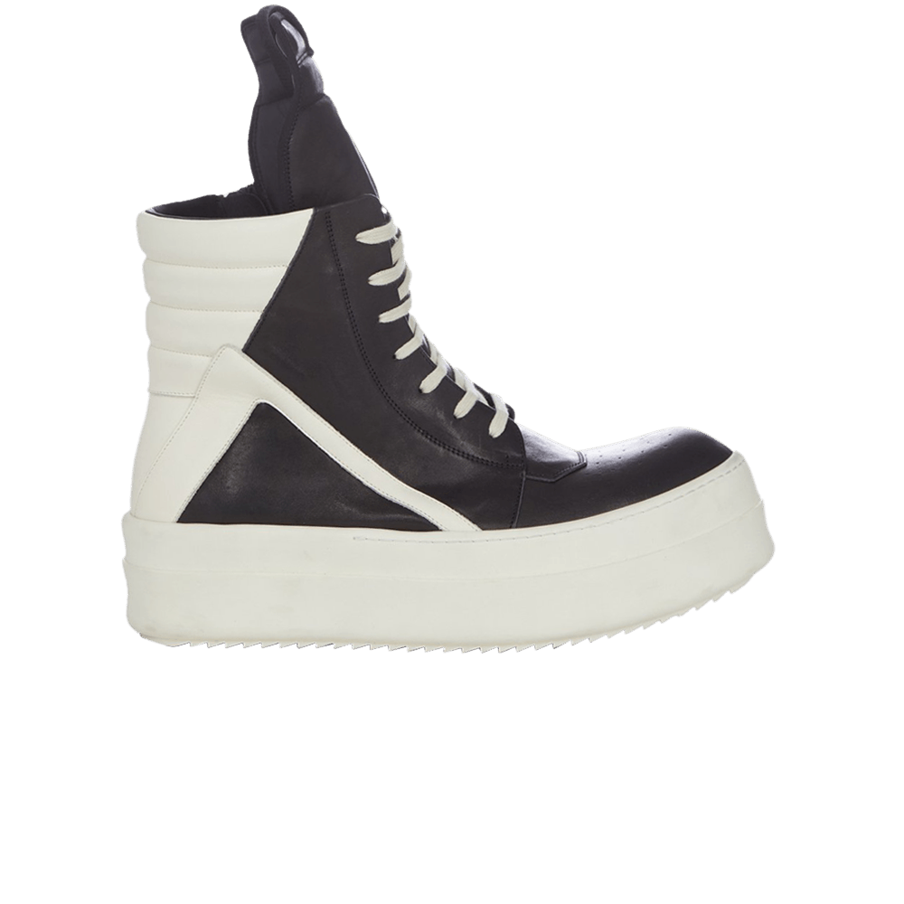 Кроссовки Rick Owens Luxor Runway Mega Bumper Geobasket High 'Black Milk'