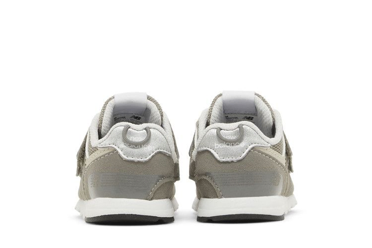 Кроссовки New Balance 574 New-B Hook & Loop Toddler 'Rain Cloud Silver Metallic'