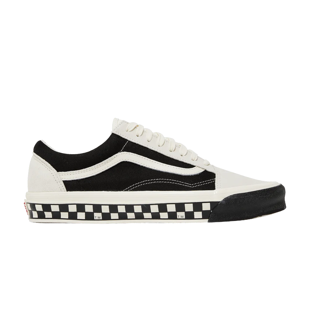 Кроссовки Vans OG Old Skool LX 'Bumper Cars - Marshmallow Black'