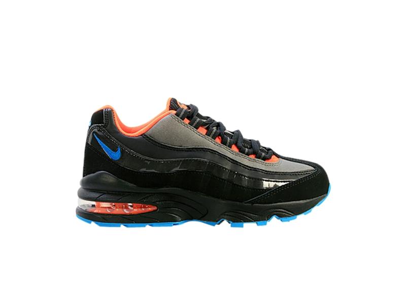 Nike-Air-Max-95-GS-Black-Orange-Blue