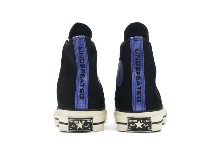 Кроссовки Undefeated x Converse Chuck 70 High 'Black'