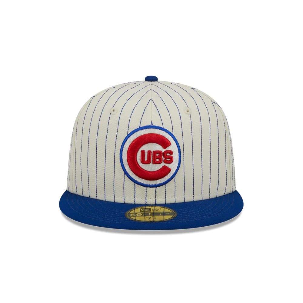 Бейсболка New Era Chicago Cubs 59FIFTY Retro Script MLB Fitted Hat