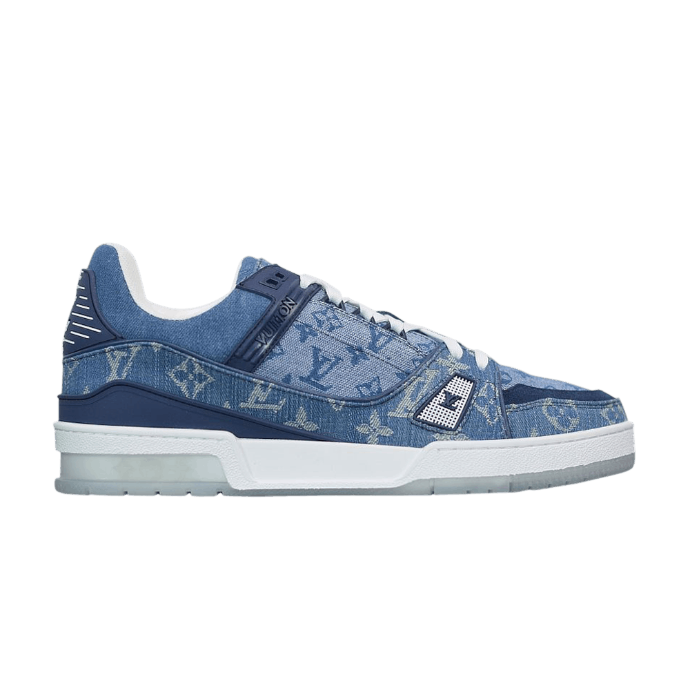 Кроссовки Louis Vuitton Trainer Low 'Monogram Denim'