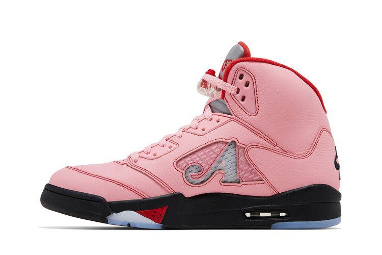 Кроссовки Awake NY x Air Jordan 5 Retro 'Boro - Arctic Pink'