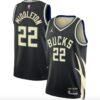 2022-23-Milwaukee-Bucks-22-Khris-Middleton-Swingman-Statement-Black-Jersey-1-100x100