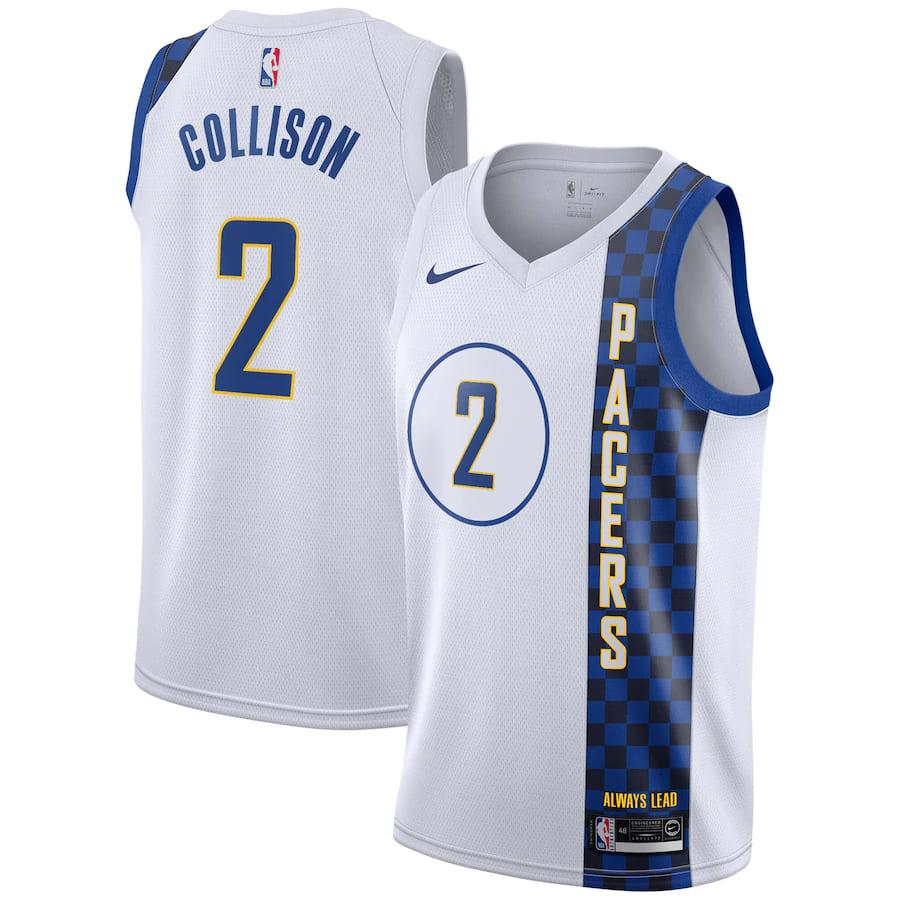Баскетбольная джерси 2021-22 Indiana Pacers #2 Darren Collison City Edition Swingman Jersey
