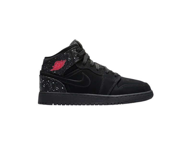 Air-Jordan-1-Mid-GS-Black-Rush-Pink