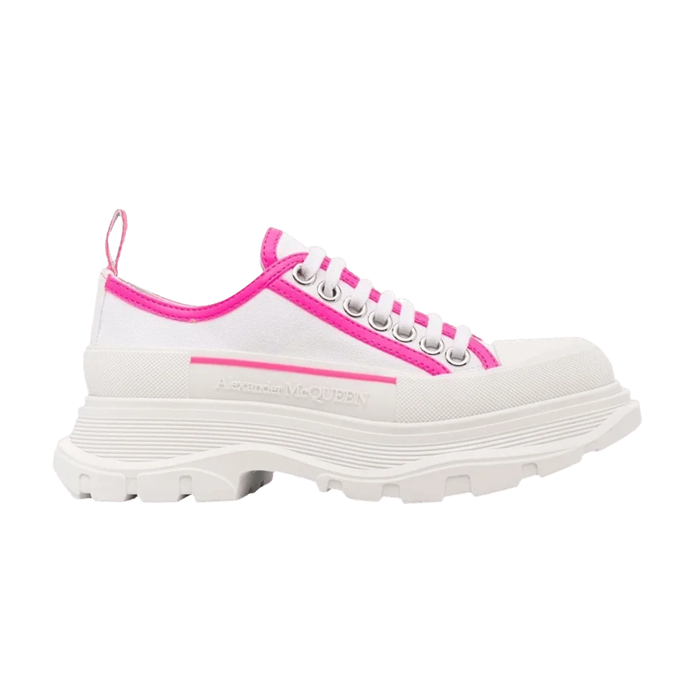 Krossovki-Alexander-McQueen-Wmns-Tread-Slick-Lace-Up-White-Neon-Pink