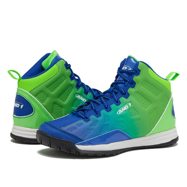 Кроссовки AND1 Kid's Show Out Medium Blue/Light Green/White