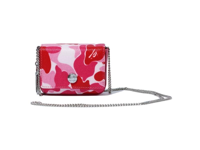 Сумка через плечо BAPE ABC Camo Micro Shoulder Bag Pink