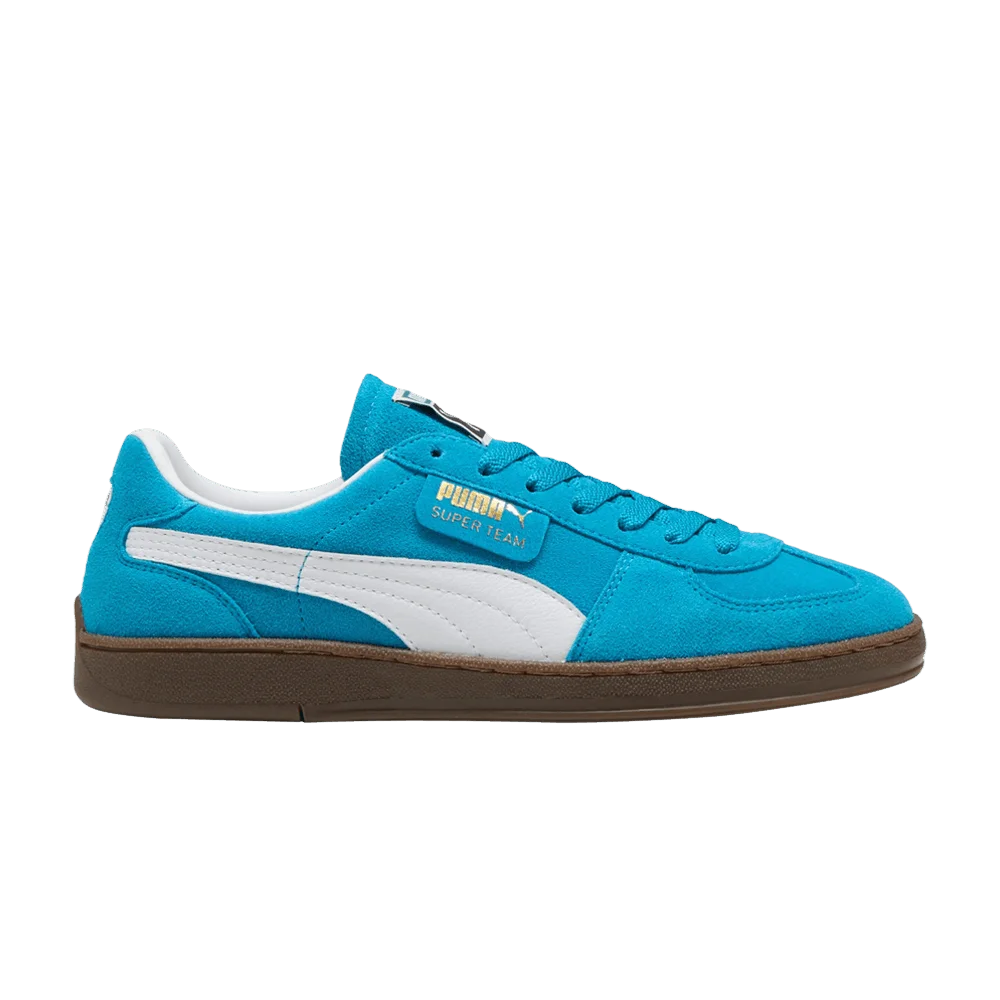 Кроссовки Puma Super Team Suede 'Tropical Blue'