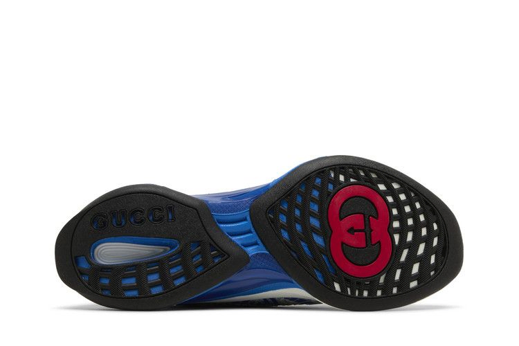 Кроссовки Gucci Wmns Run Sneaker 'White Blue'