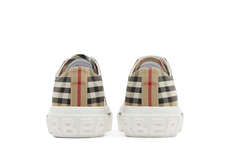 Кроссовки Burberry Wmns Jack Vintage Check Sneaker 'Archive Beige'
