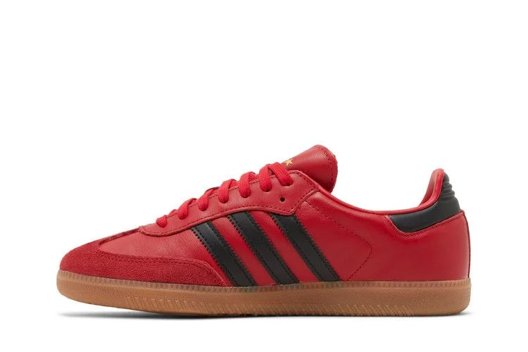 Кроссовки FC Bayern Munich x adidas Samba Team 'Power Red Black'