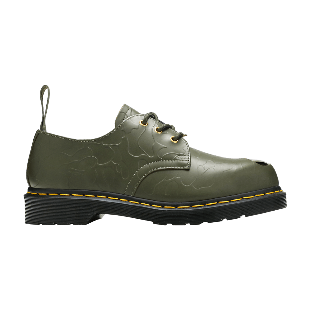 Кроссовки Dr. Martens Bape x Emboss 1461 'Khaki'