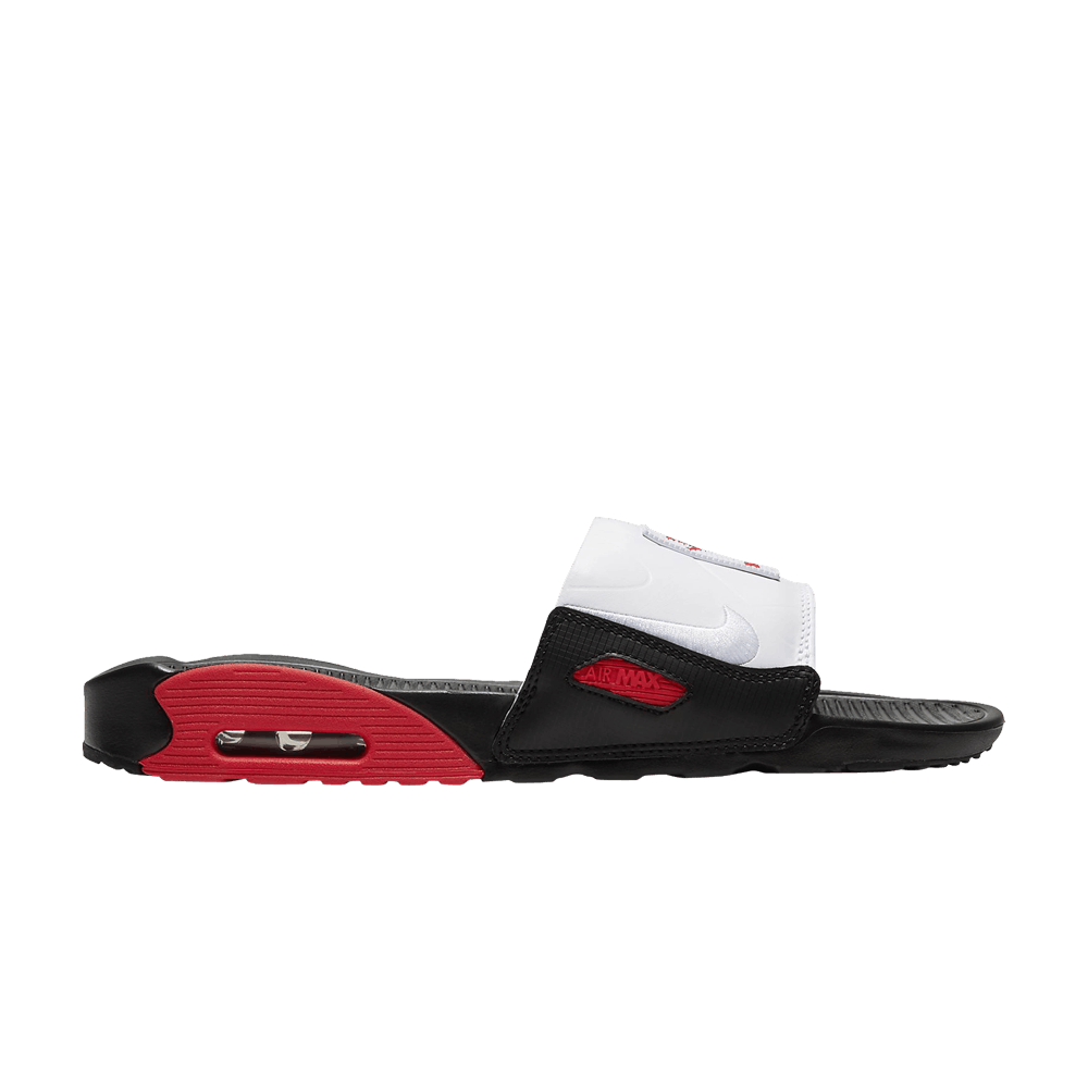 Nike Air Max 90 Slide 'Black Chile Red'