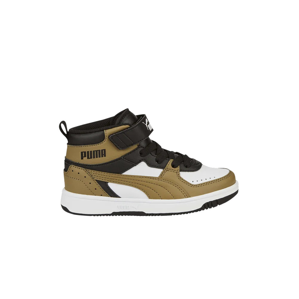 Кроссовки Puma Rebound Joy Little Kid 'Black Covert Green'