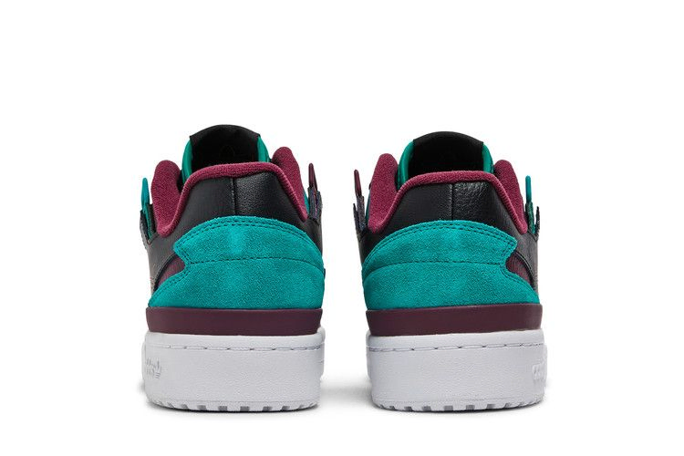 Кроссовки Adidas Forum Exhibit Low 'Black Victory Crimson'