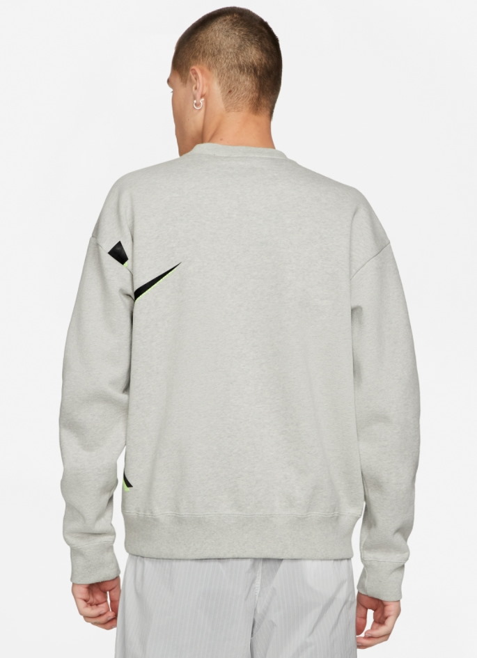 Толстовка Nike x Kim Jones Fleece Crewneck Grey