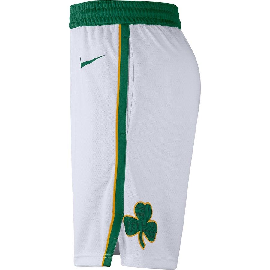 Спортивные шорты 2018-19 Boston Celtics Swingman NBA City Edition Shorts White