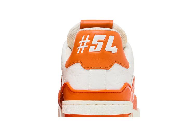Кроссовки Louis Vuitton Trainer Low 'Orange Monogram'