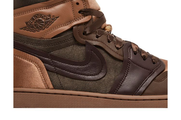 Кроссовки Wmns Air Jordan 1 High Method of Make 'Archaeo Brown'