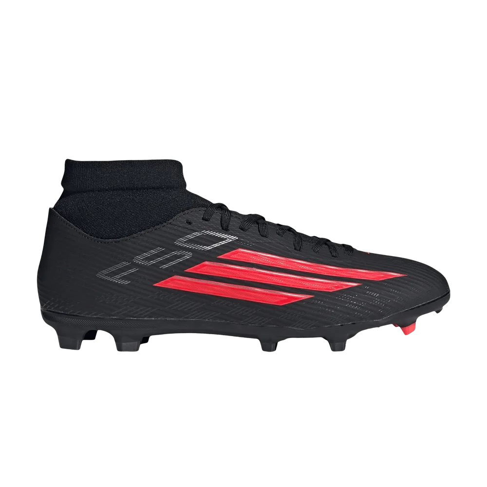Krossovki-adidas-F50-League-Mid-FG-MG-Core-Black-Lucid-Red