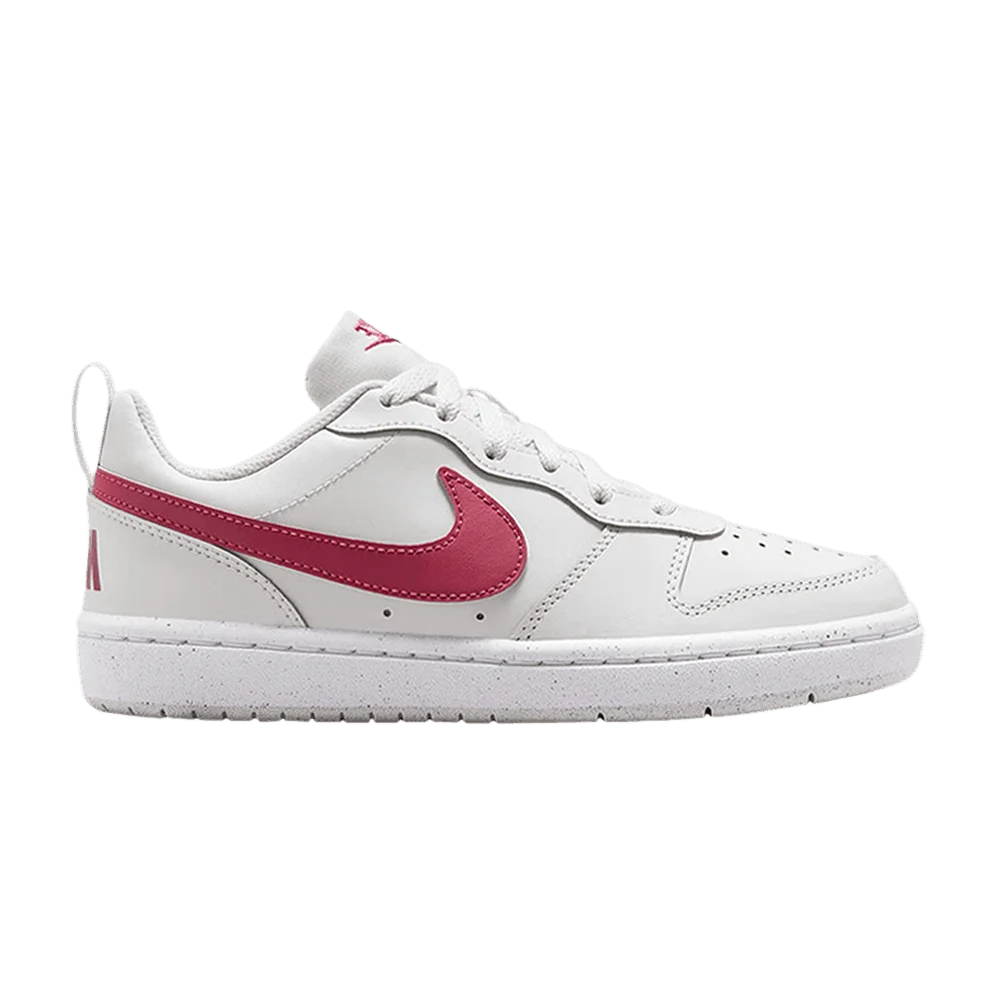 Krossovki-Nike-Court-Borough-Low-White-Red