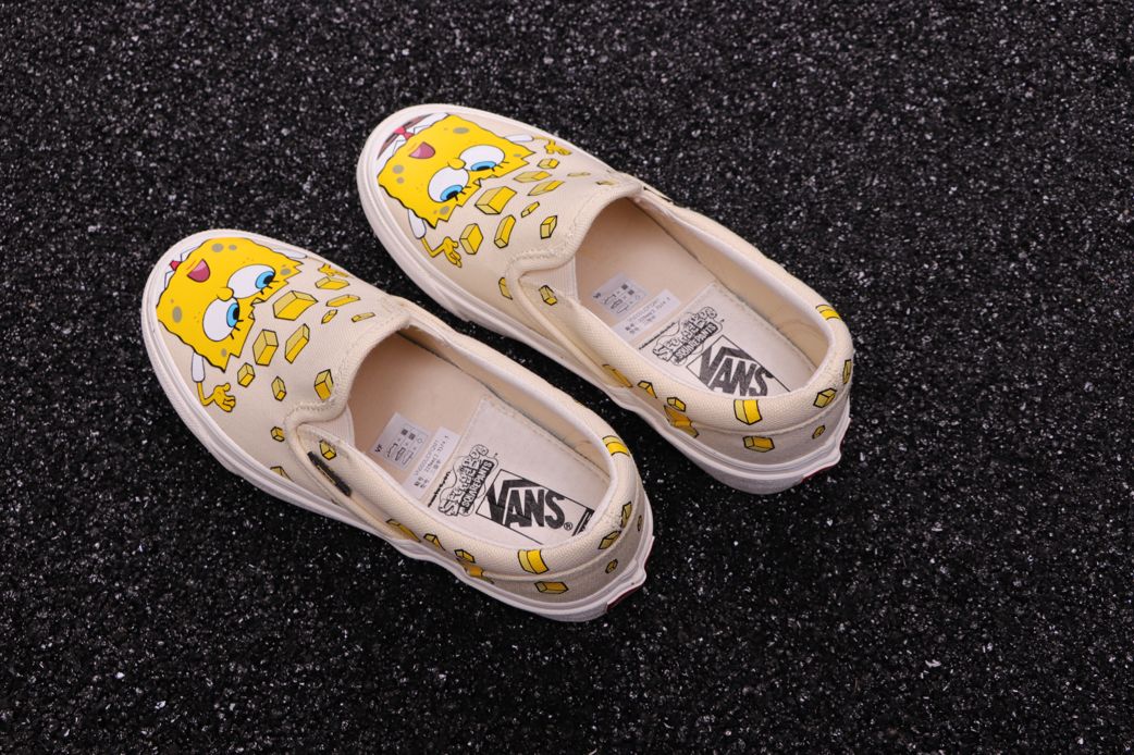 Vans-Slip-On-Spongebob-Yellow-8