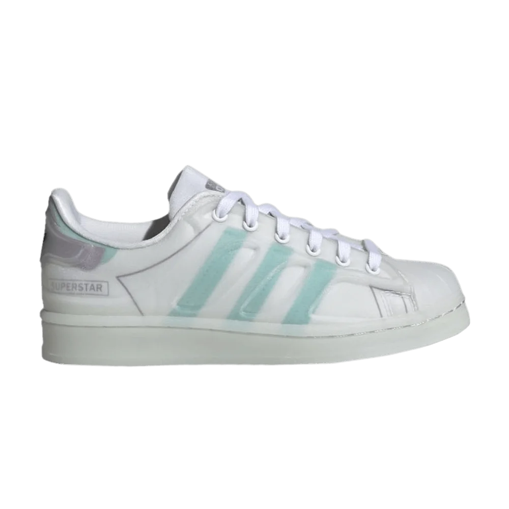 Кроссовки Adidas Superstar Futureshell J 'White Acid Mint'