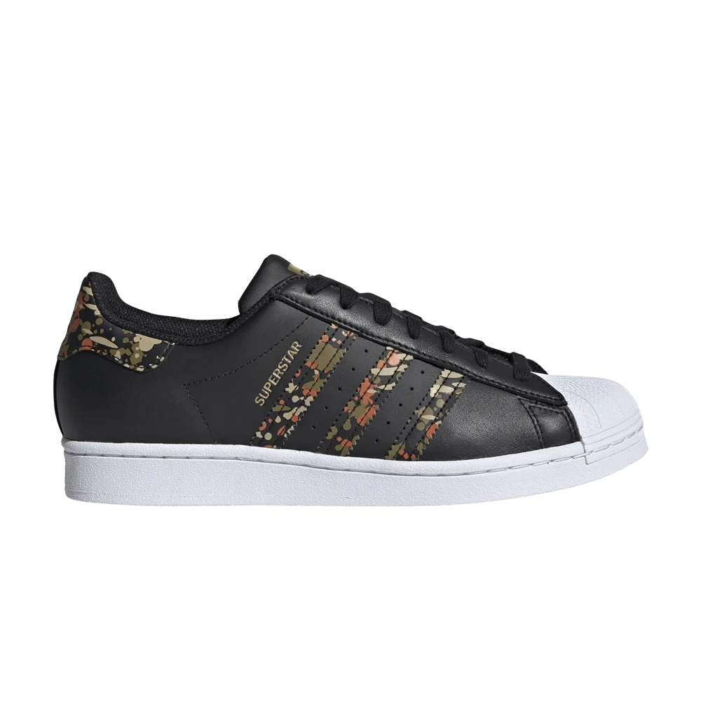 Кроссовки Adidas Superstar 'Black Camo'