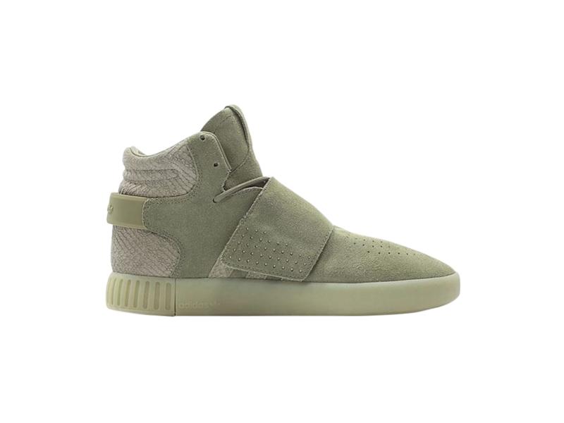 Кроссовки adidas Tubular Invader Strap Dark Green