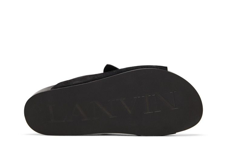 Кроссовки Lanvin Buckle Slides 'Black'