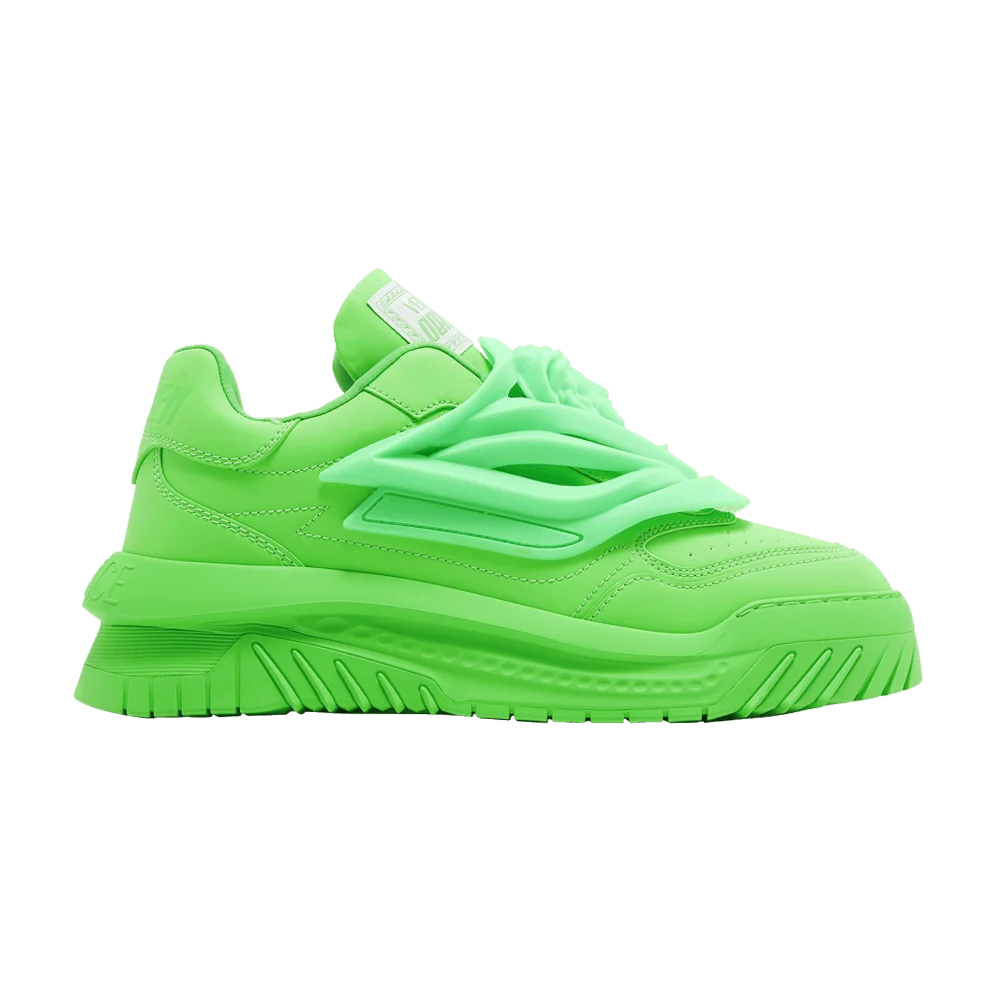 Krossovki-Versace-Odissea-Caged-Rubber-Medusa-Sneaker-Green