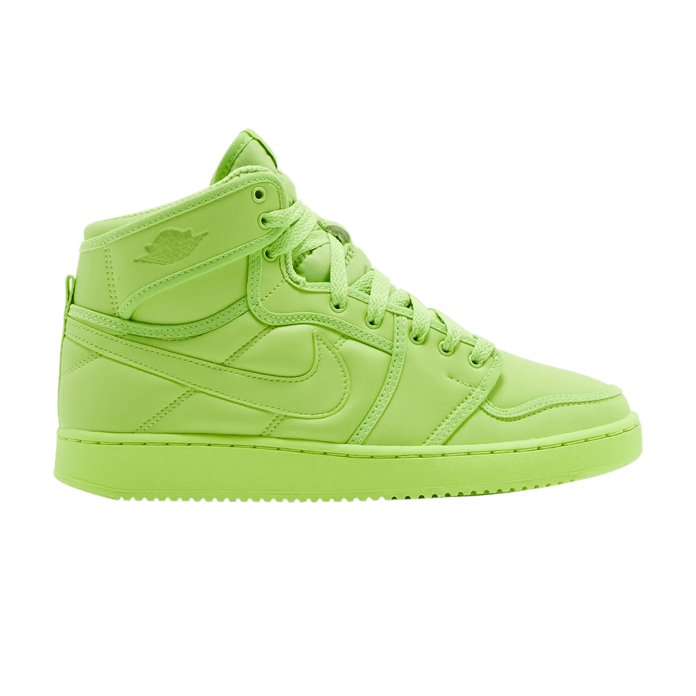 Кроссовки Billie Eilish x Wmns Air Jordan 1 KO 'Volt'