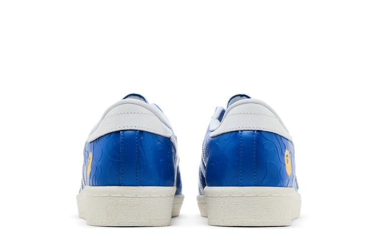 Кроссовки BAPE x adidas Superstar Vintage 'Blue White'