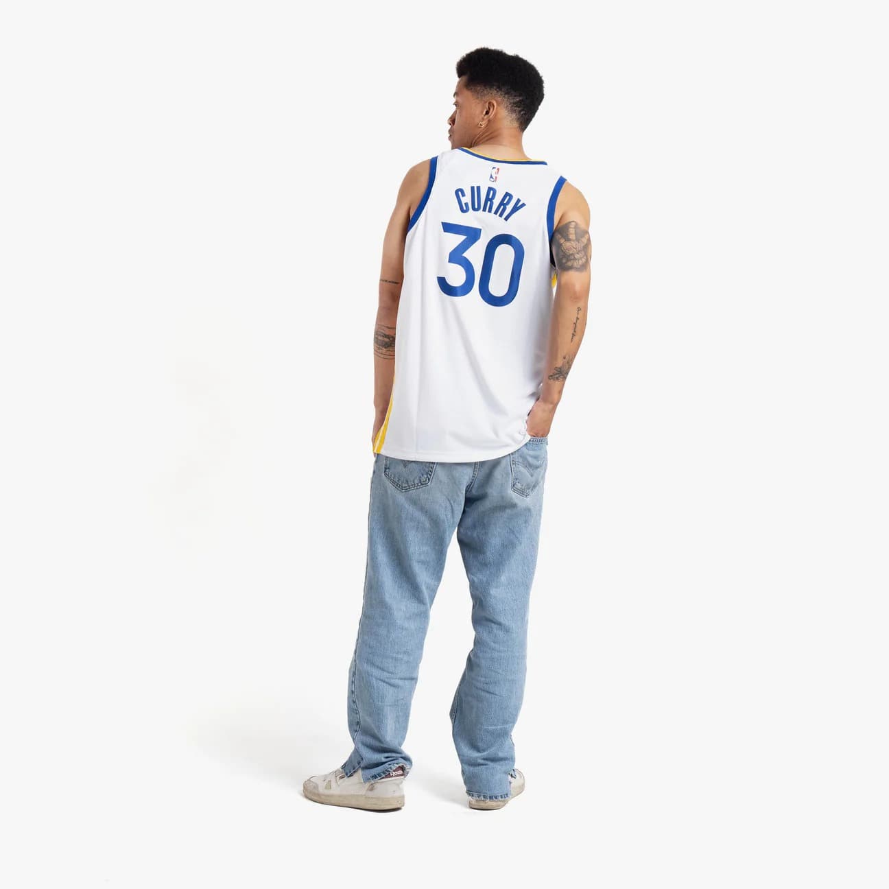 2023-24-Golden-State-Warriors-Stephen-Curry-30-Swingman-Association-Edition-White-Jersey-4