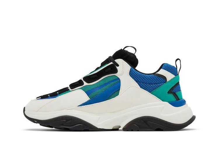 Кроссовки Amiri Bone Runner 'White Black Teal'
