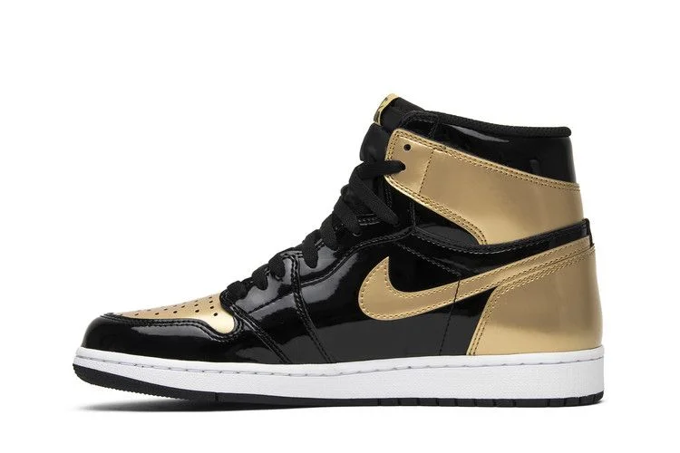 Кроссовки Air Jordan 1 Retro High OG NRG 'Gold Toe'