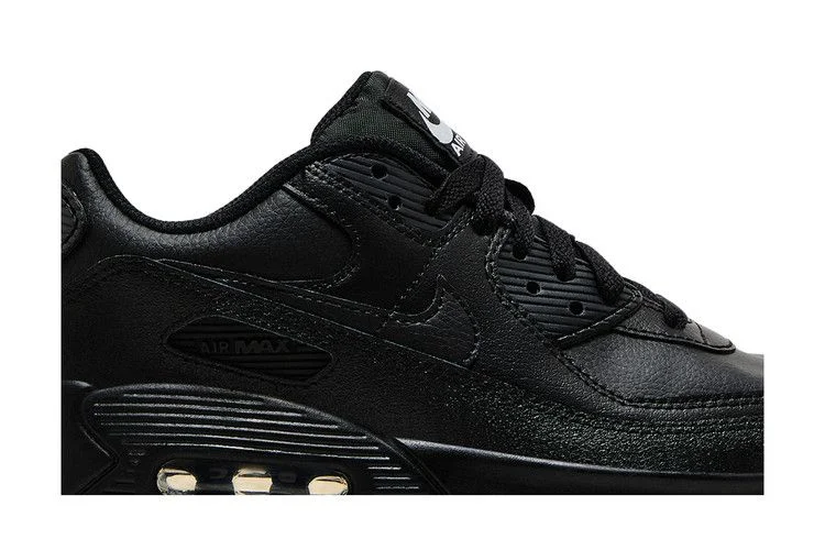 Кроссовки Nike Air Max 90 GS 'Triple Black' 2024