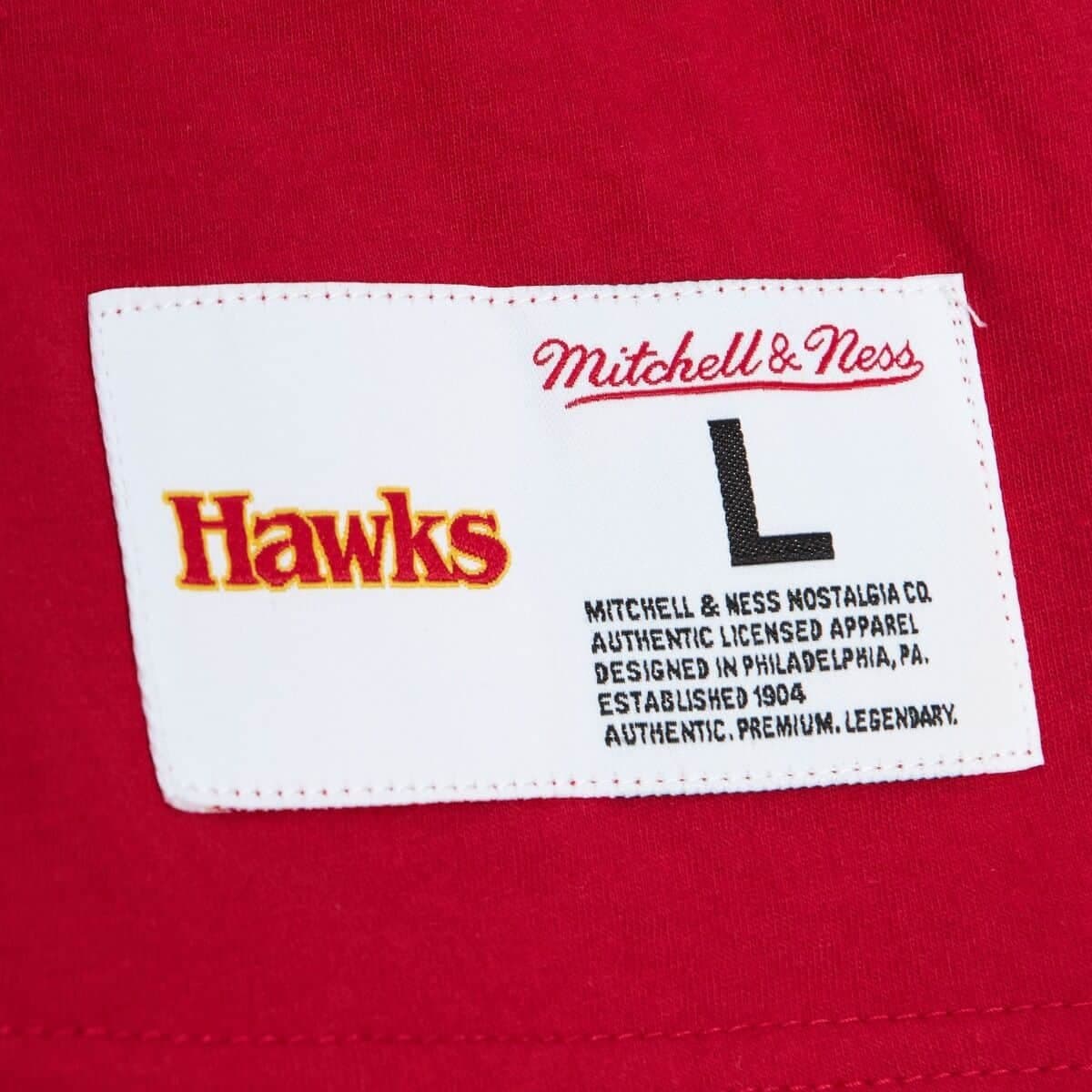 Футболка Mitchell & Ness Play By Play 2.0 SS Atlanta Hawks T-Shirt