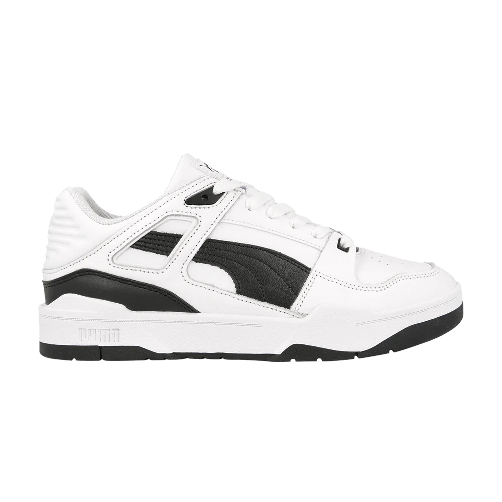 Krossovki-Puma-Slipstream-Leather-White-Black