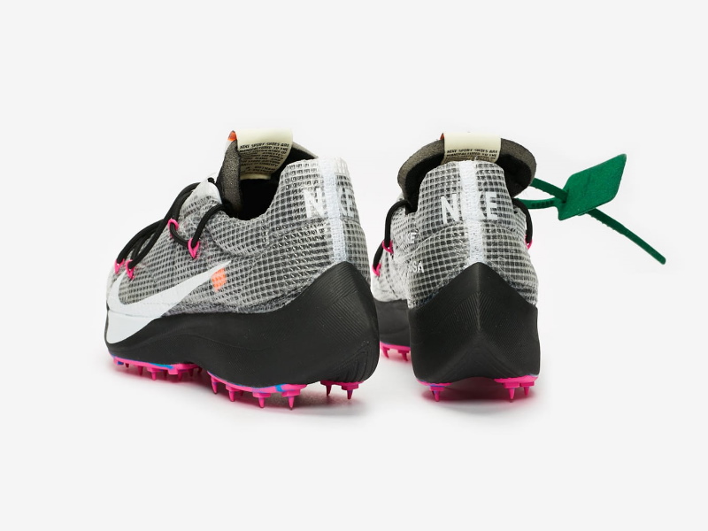 Кроссовки Off-White x Wmns Nike Vapor Street Black Laser Fuchsia