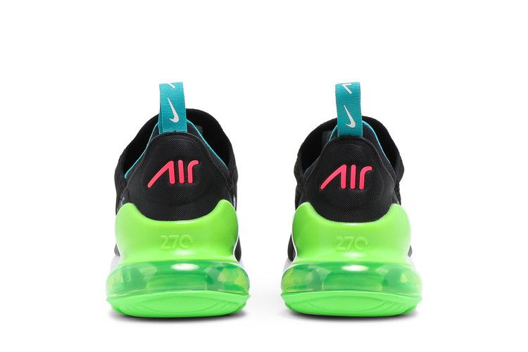Кроссовки Nike Air Max 270 'Black Green Strike'